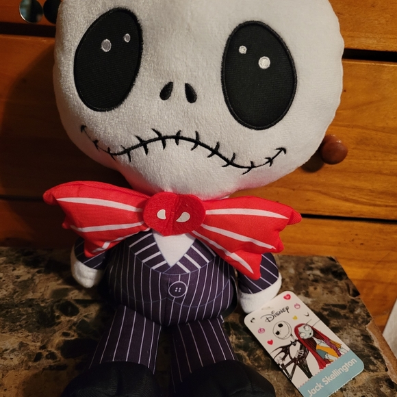 Nightmare before Christmas Jack and sally valentine plush collectable. - Picture 3 of 7